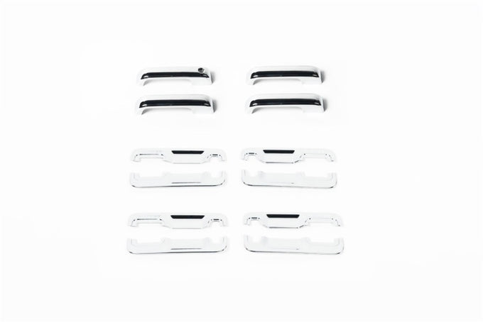 Door Handle Covers (4DR) w/ Driver Keyhole <br> 17-22 Ford F-250 F-350