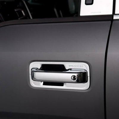 Door Handle Covers w/ Driver Keyhole <br> 17-22 Ford F-250 F-350