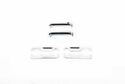 Door Handle Covers w/ Driver Keyhole <br> 17-22 Ford F-250 F-350