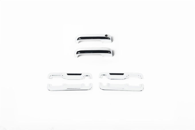 Door Handle Covers w/ Driver Keyhole <br> 17-22 Ford F-250 F-350