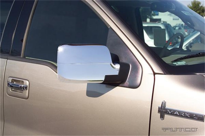 Mirror Covers <br> 04-14 Ford F-150, 06-08 Lincoln Mark LT