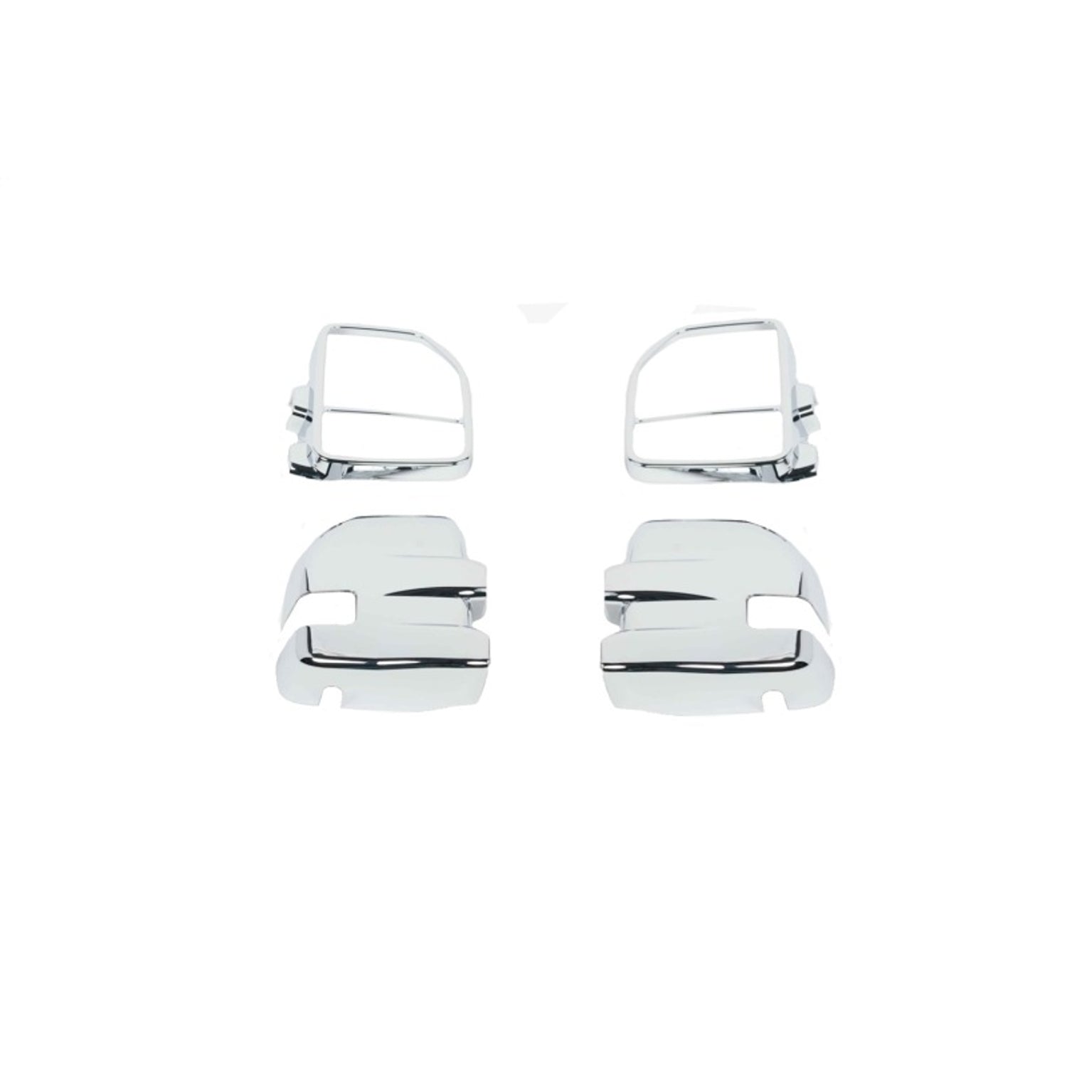 Mirror Covers Fits Towing Mirrors with Side Markers <br> 15-17 Ford F-150
