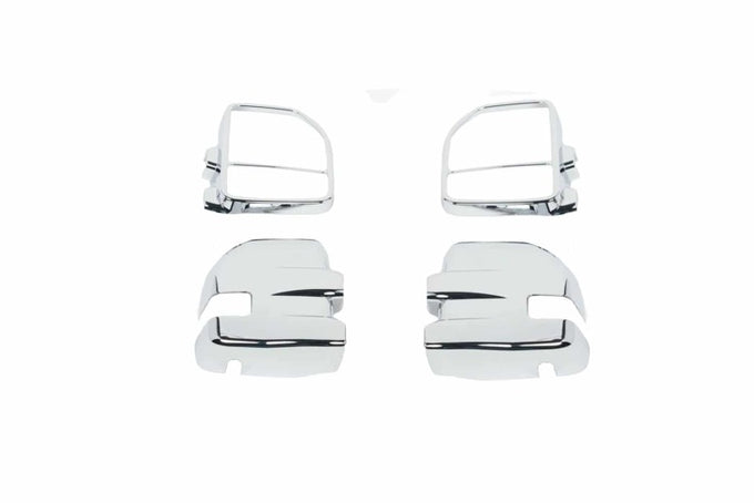Mirror Covers Fits Towing Mirrors with Side Markers <br> 15-17 Ford F-150