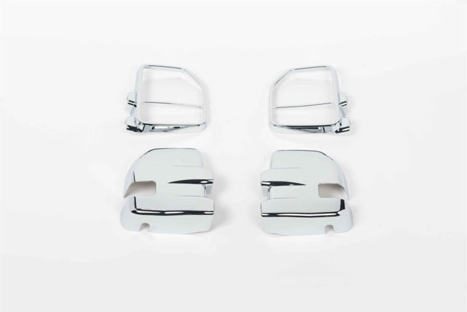 Mirror Covers Fits Towing Mirrors <br> 17-24 Ford F-350 F-250