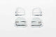 Mirror Covers Fits Towing Mirrors <br> 17-24 Ford F-350 F-250