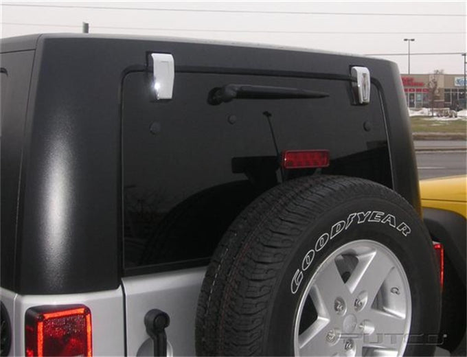 Rear Hinge Cover (Upper) <br> 07-18 Jeep Wrangler (JK)