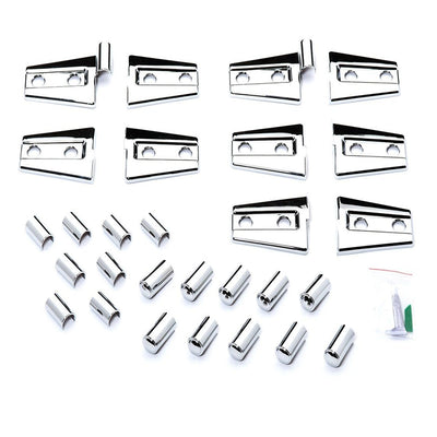 Hinge Covers (Also Fits Sahara Edition) <br> 07-18 Jeep Wrangler (JK)