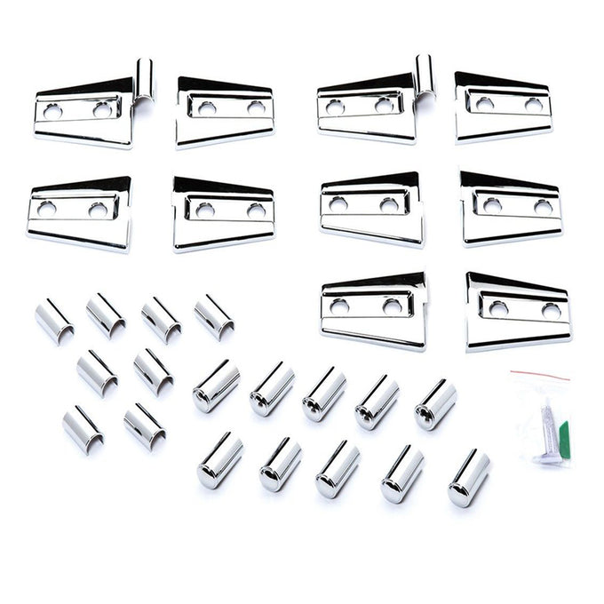Hinge Covers (Also Fits Sahara Edition) <br> 07-18 Jeep Wrangler (JK)