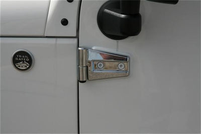 Hinge Covers (Also Fits Sahara Edition) <br> 07-18 Jeep Wrangler (JK)