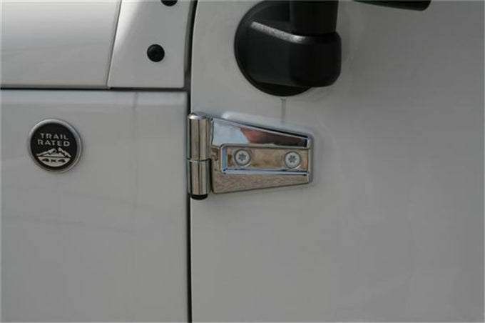 Hinge Covers (Also Fits Sahara Edition) <br> 07-18 Jeep Wrangler (JK)