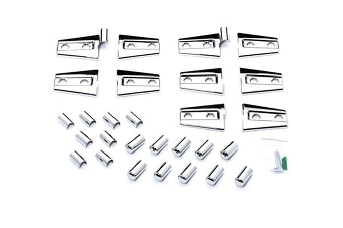 Hinge Covers (Also Fits Sahara Edition) <br> 07-18 Jeep Wrangler (JK)
