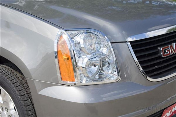 Head Lamp Overlays & Rings <br> 07-14 GMC Yukon