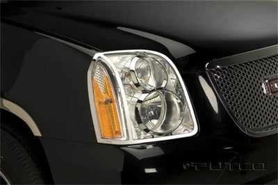Head Lamp Overlays & Rings <br> 07-14 GMC Yukon
