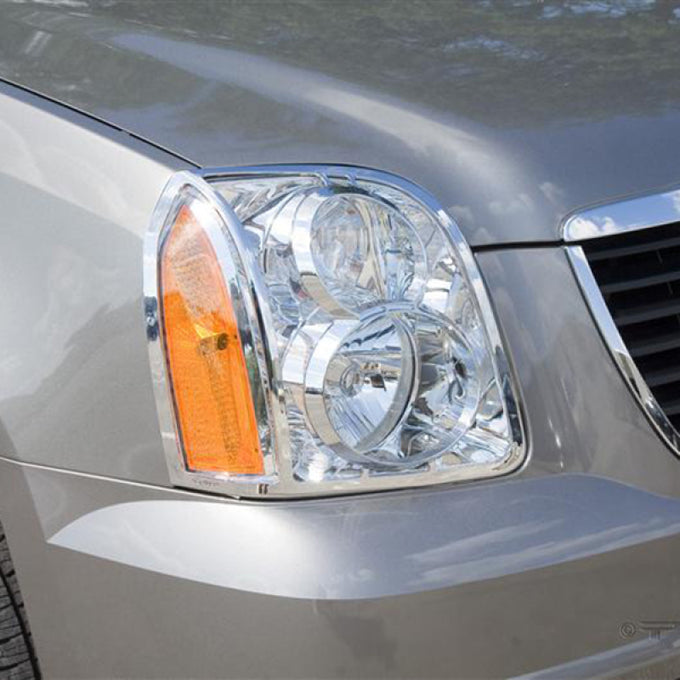 Head Lamp Overlays & Rings <br> 07-14 GMC Yukon