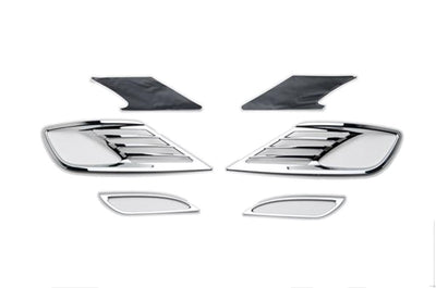 Chrome Fog Lamp Trim Covers <br> 11-14 Hyundai Elantra