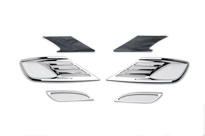Chrome Fog Lamp Trim Covers <br> 11-14 Hyundai Elantra