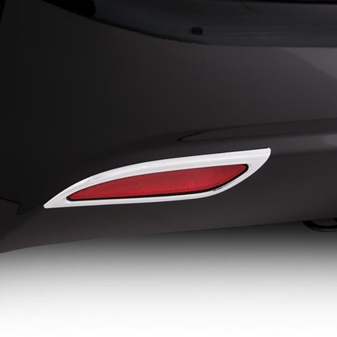 Chrome Fog Lamp Trim Covers <br> 11-14 Hyundai Elantra