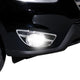 Chrome Fog Lamp Trim Overlays <br> 07-13 Hyundai Santa Fe