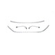 Chrome Trim Grille Covers <br> 11-13 Hyundai Elantra