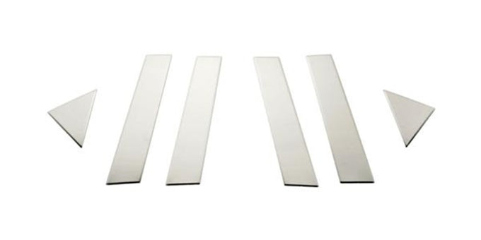 6pcs Stainless Steel Pillar Posts Classic <br> 05-10 Chrysler 300