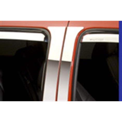 4pcs Stainless Steel Pillar Posts(Ext Cab) <br> 07-14 GMC Sierra 1500 2500 3500 HD