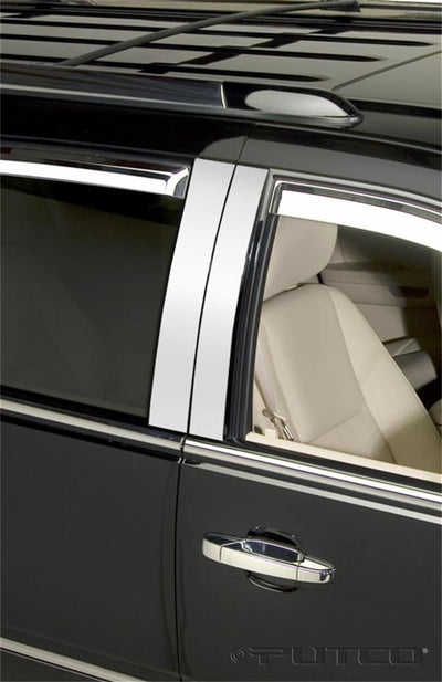 4pcs Stainless Steel Pillar Posts Classic <br> 07-14 Cadillac Escalade