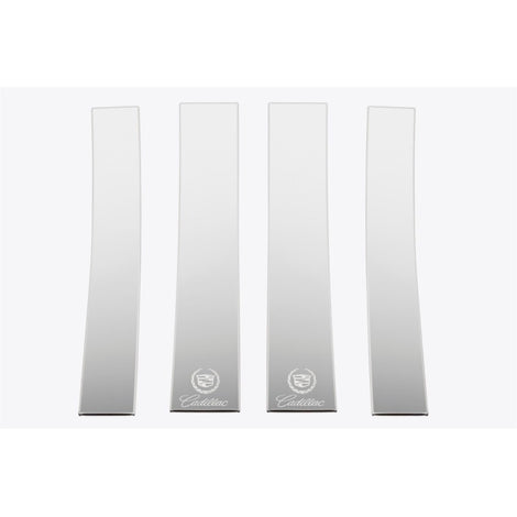 4pcs Stainless Steel Pillar Posts Classic <br> 07-14 Cadillac Escalade