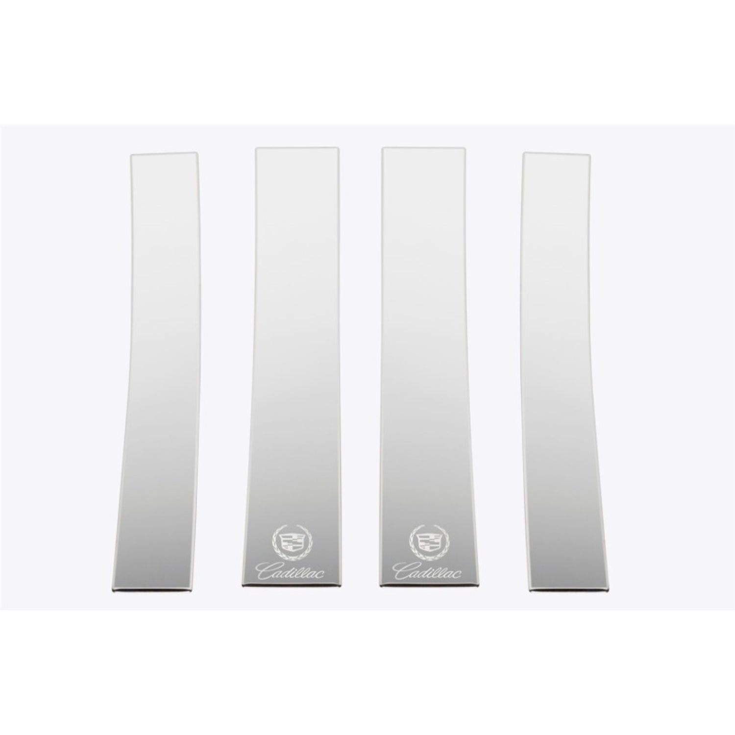 4pcs Stainless Steel Pillar Posts Classic <br> 07-14 Cadillac Escalade ESV EXT