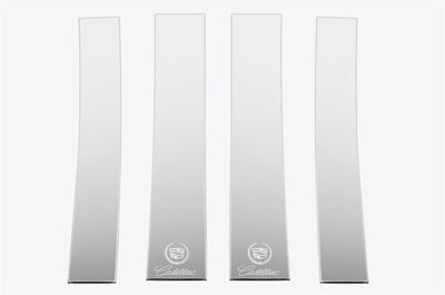 4pcs Stainless Steel Pillar Posts Classic <br> 07-14 Cadillac Escalade ESV EXT