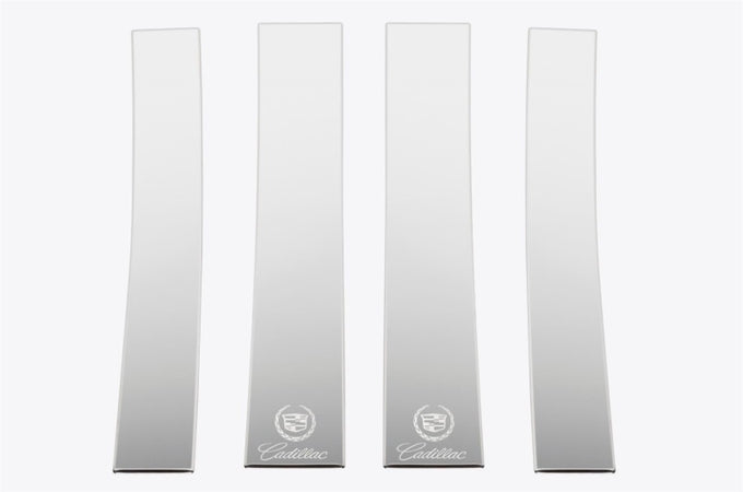 4pcs Stainless Steel Pillar Posts Classic <br> 07-14 Cadillac Escalade ESV EXT