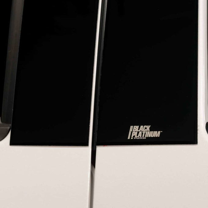 4pcs Black Platinum Pillar Posts Classic <br> 07-14 Cadillac Escalade ESV EXT