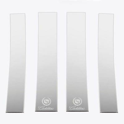 4pcs SS Pillar Posts <br> 07-14 Cadillac Escalade ESV EXT