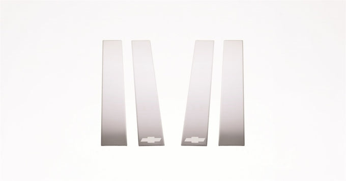 4pcs Stainless Steel Pillar Posts Classic <br> 07-14 Chevy Suburban