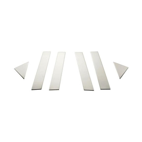 6pcs Stainless Steel Pillar Posts Classic <br> 05-08 Dodge Magnum