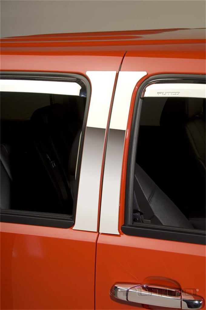 4pcs Stainless Steel Pillar Posts Classic <br> 07-14 GMC Yukon