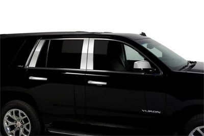 Stainless Steel Pillar Posts Classic <br> 15-20 Chevy Tahoe, GMC Yukon, Cadillac Escalade