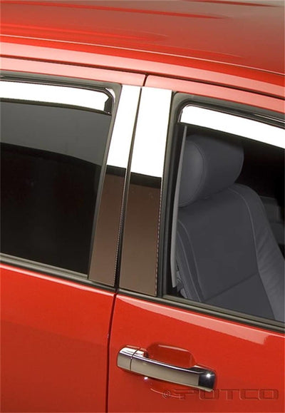 (4pcs) Stainless Steel Pillar Posts Classic <br> 07-21 Toyota Tundra