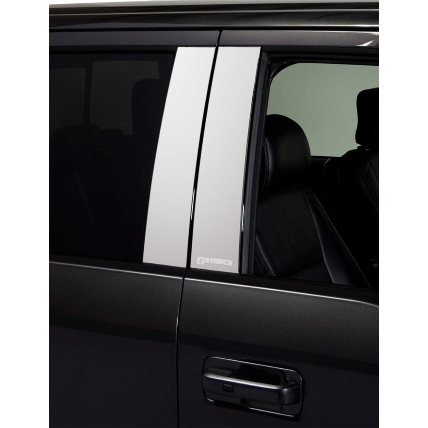 4pcs w/ FORD etching SS Pillar Posts Classic <br> 08-16 Ford F-250 F-350 F-450 Super Duty