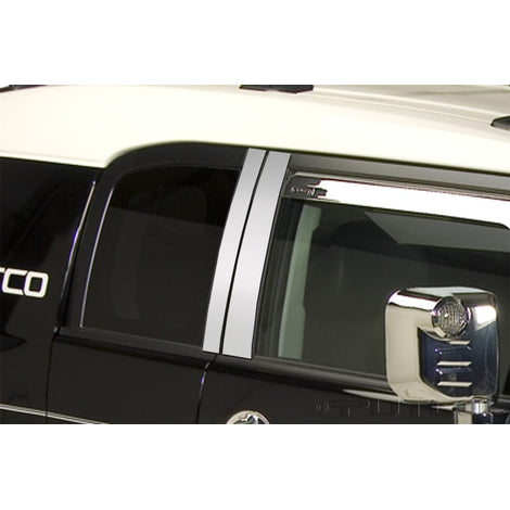 4pcs Stainless Steel Pillar Posts Classic <br> 07-14 Toyota FJ Cruiser