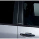 Black Platinum Pillar Posts <br> 14-19 GMC Sierra 1500 2500 3500 HD