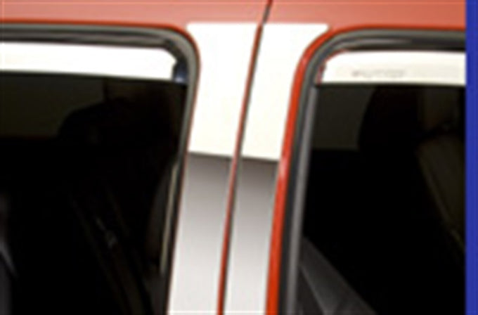 SS Pillar PostsFits Double Cab/Crew Cab <br> 14-19 GMC Sierra 1500 2500 3500 HD