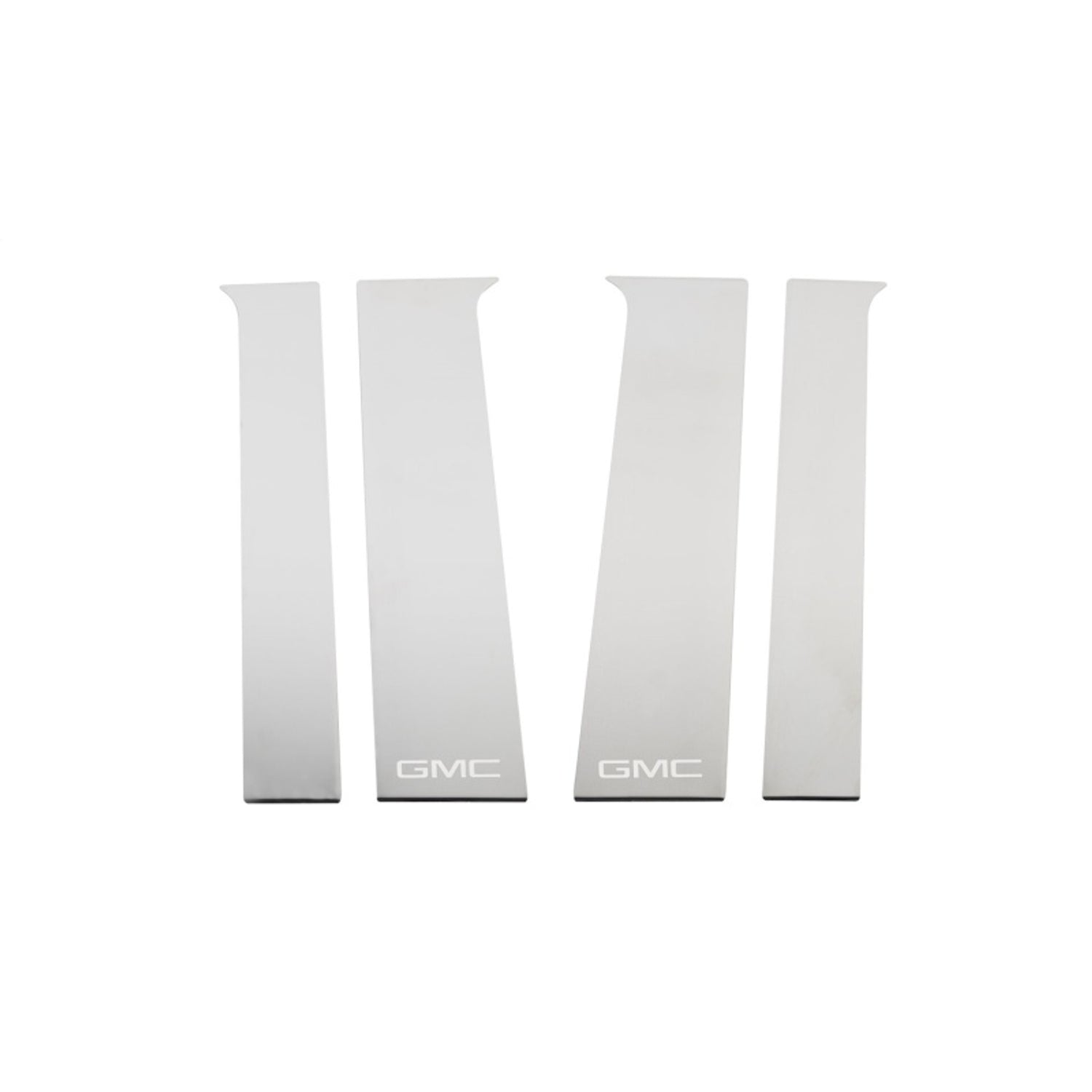 6pcs Stainlen Steel Pillar Posts GMC Etching <br> 20-25 GMC Sierra 3500 HD