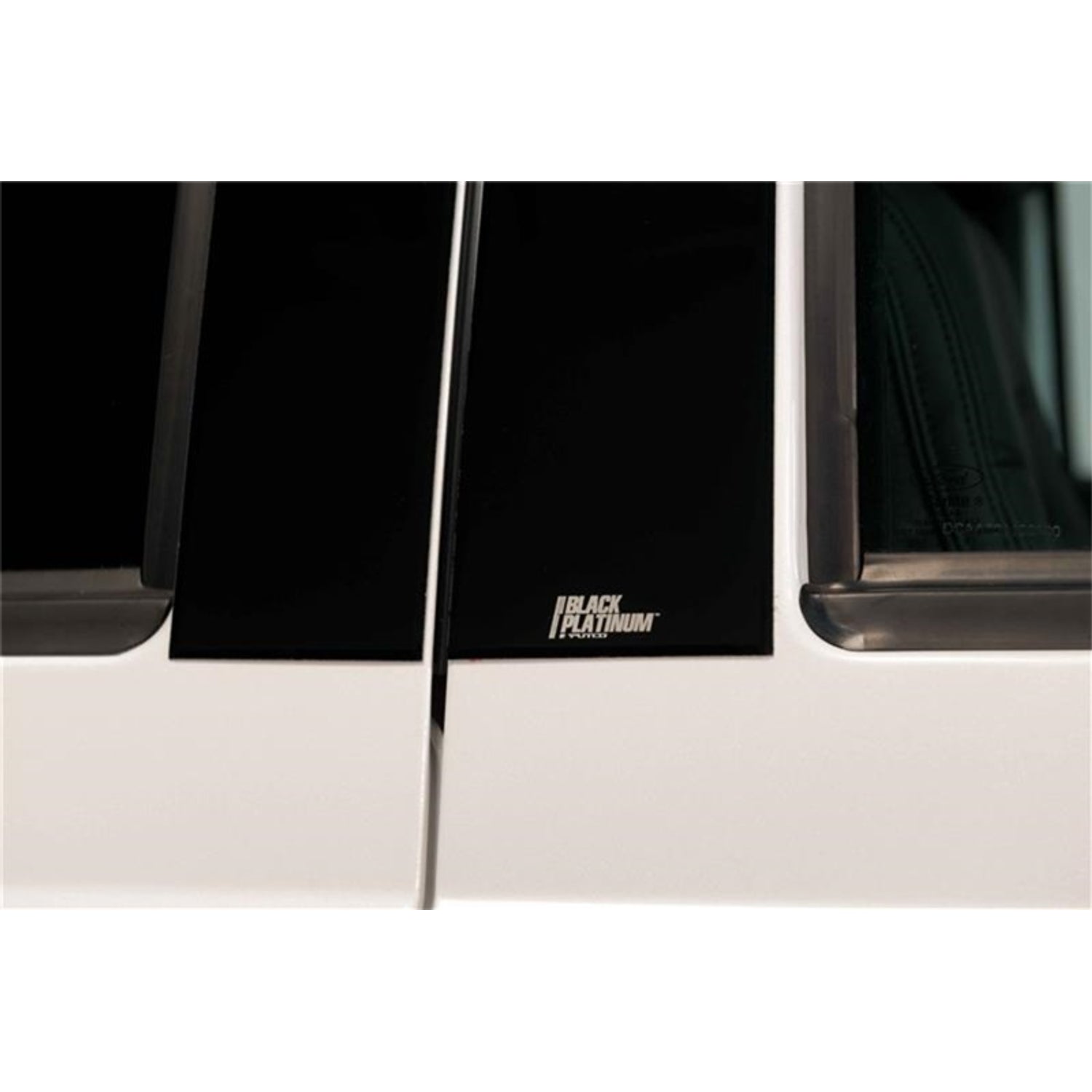 2pcs Black Platinum Pillar Posts Classic <br> 15-23 Chevy Colorado, GMC Canyon