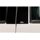 2pcs Black Platinum Pillar Posts Classic <br> 15-23 Chevy Colorado, GMC Canyon