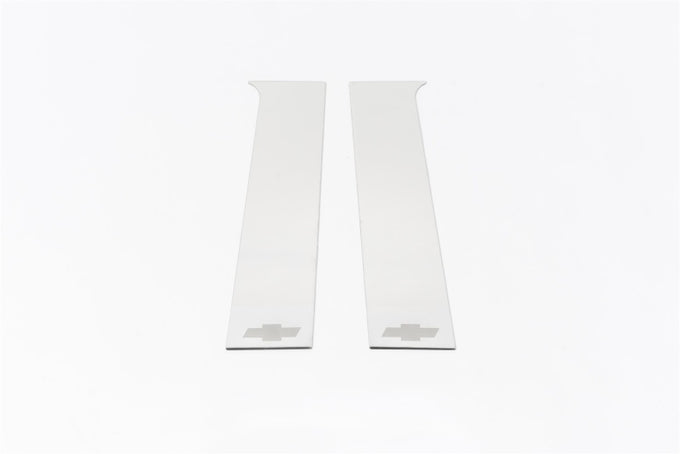2pcs Srainless Steel Pillar PostsExt Cab <br> 15-23 Chevy Colorado