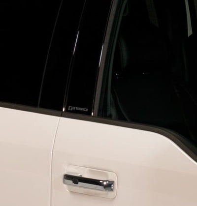 Black Platinum Pillar Posts Classic w/Keypad <br> 15-24 Ford F-150