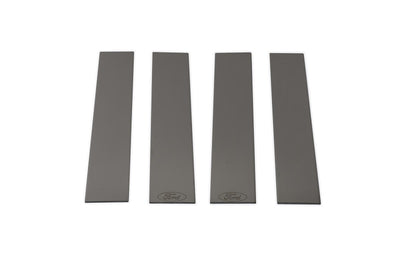 Black Platinum Pillar Posts Classic <br> 17-22 Ford F-250 F-350