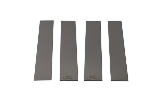 Black Platinum Pillar Posts Classic <br> 17-22 Ford F-250 F-350
