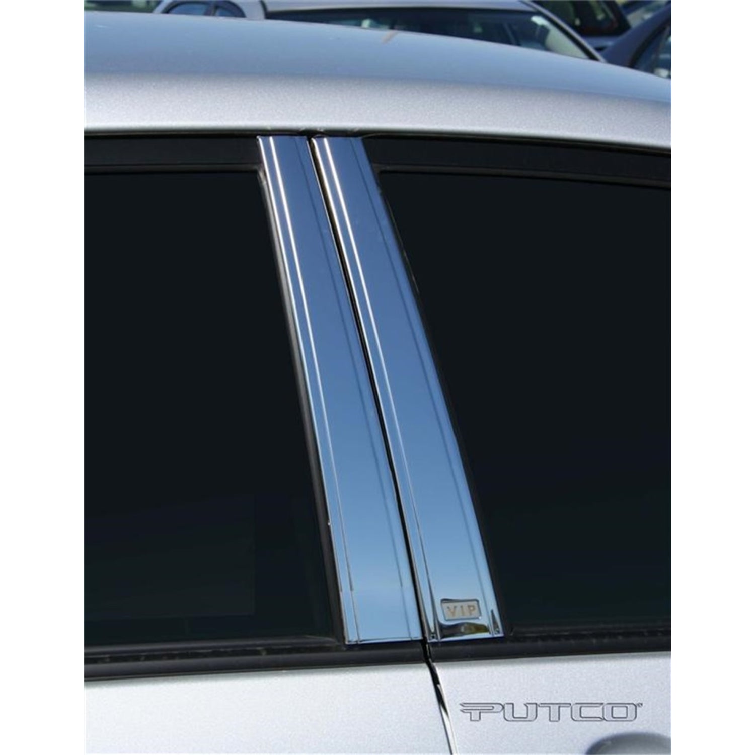 4pcs Stainless Steel Pillar Posts Classic <br> 05-08 Toyota Corolla