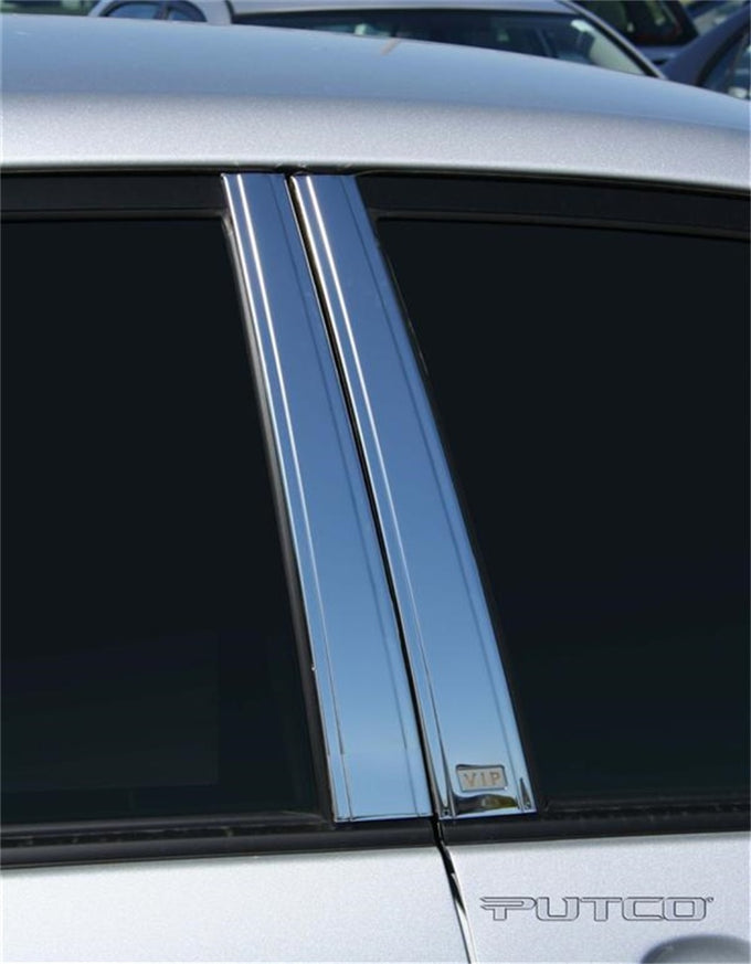 4pcs Stainless Steel Pillar Posts Classic <br> 05-08 Toyota Corolla